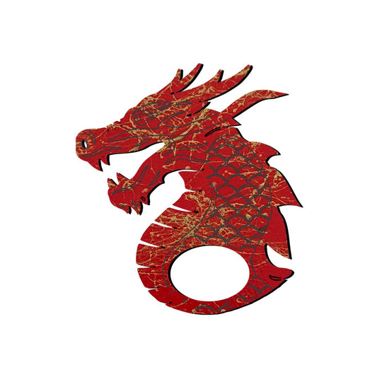 Dragon Glasses Brooch (6 Colors)