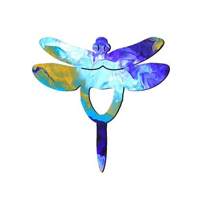 Dragonfly Glasses Brooch (7 Colors)