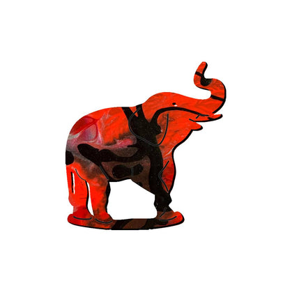 Elephant Glasses Brooch (7 Colors)