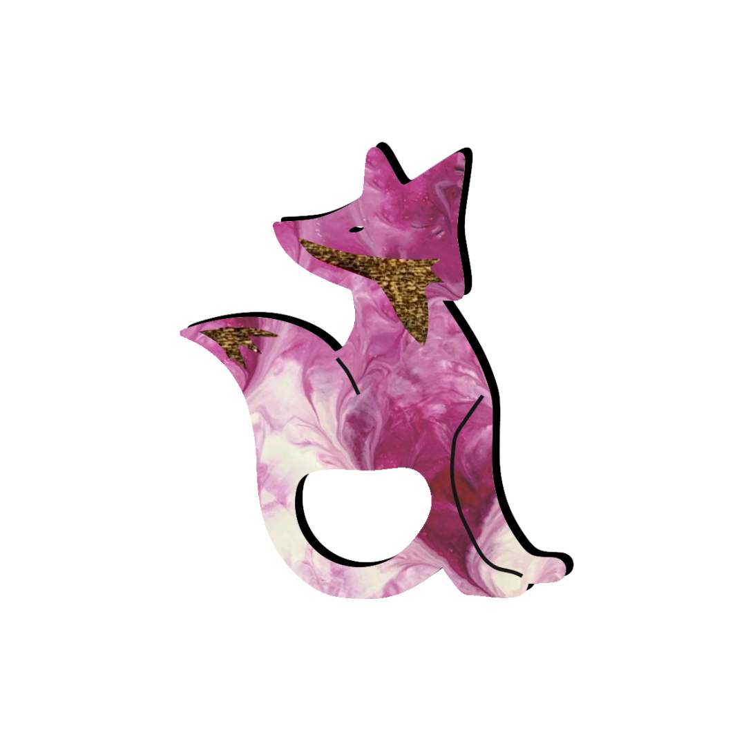 Fox Glasses Brooch (7 Colors)