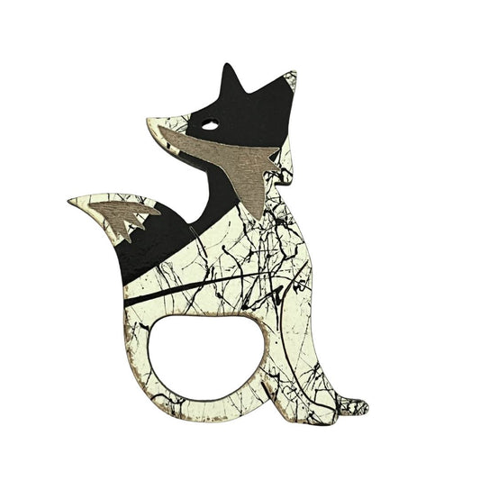 Fox Glasses Brooch (4 Colors)