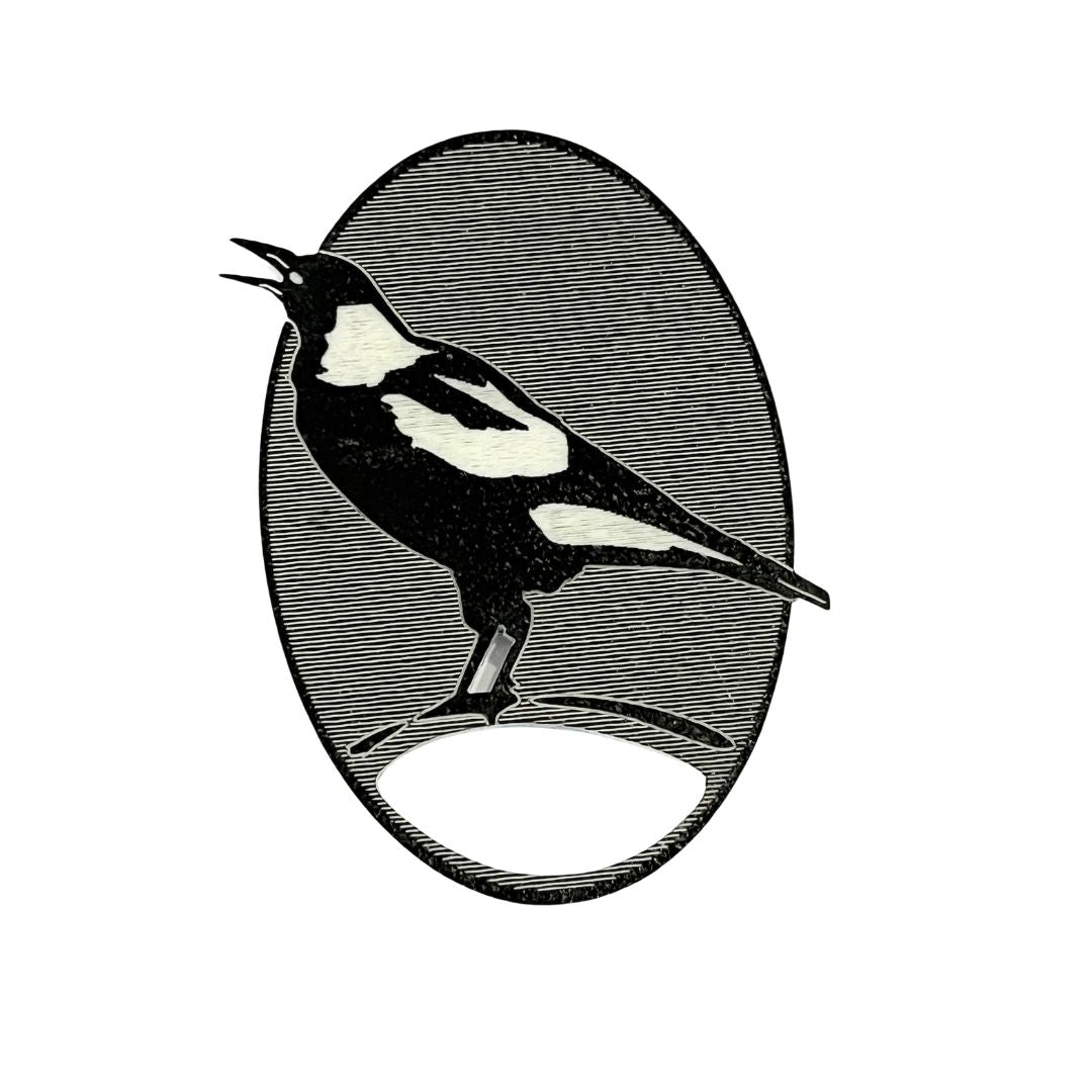 Magpie Glasses Brooch (3 Shapes)