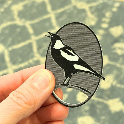 Magpie Glasses Brooch (3 Shapes)