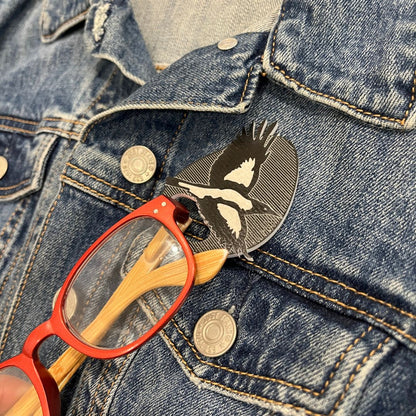 Magpie Glasses Brooch (3 Shapes)