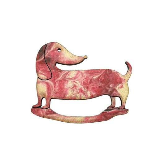 Dashie Dog Glasses Brooch (6 Colors)