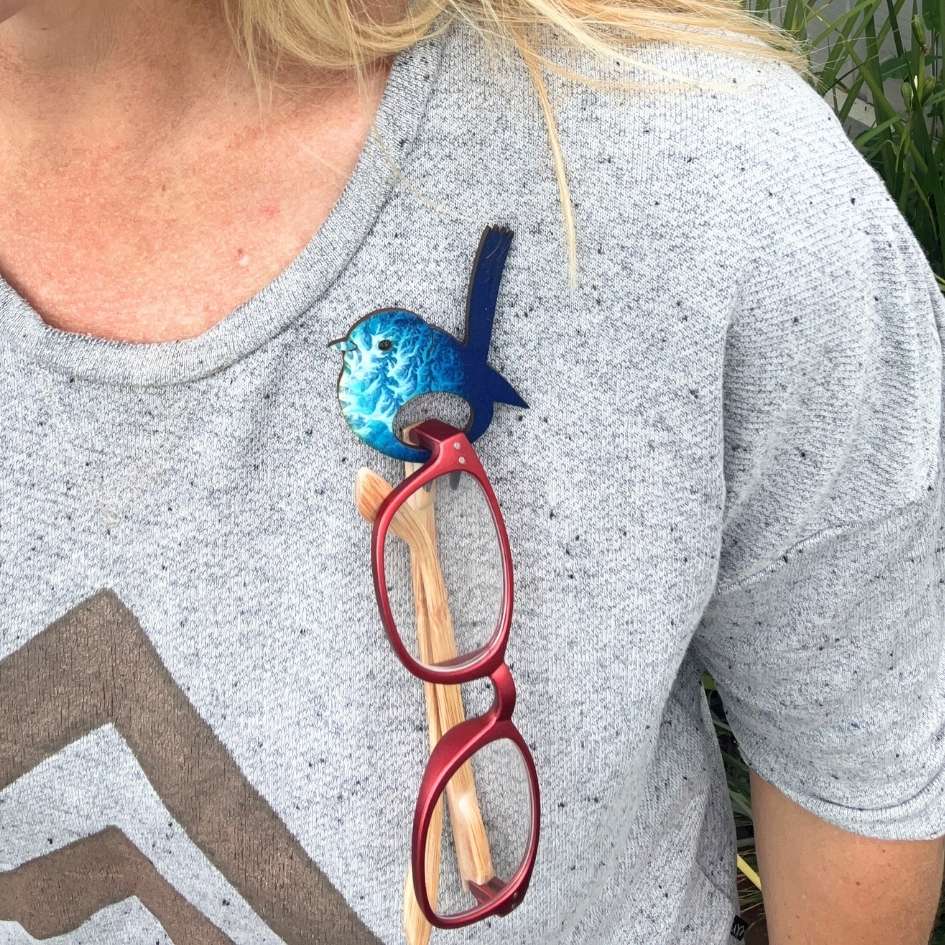 Blue Wren GB (Navy & Gold)