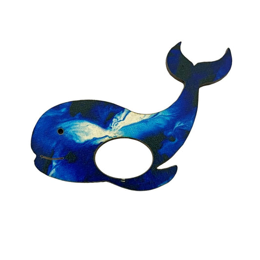 Whale Glasses Brooch (4 Colors)