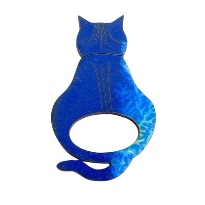 Attitude Cat Glasses Brooch (10 Colors)
