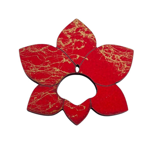 Orchid Glasses Brooch • Multiple Colours