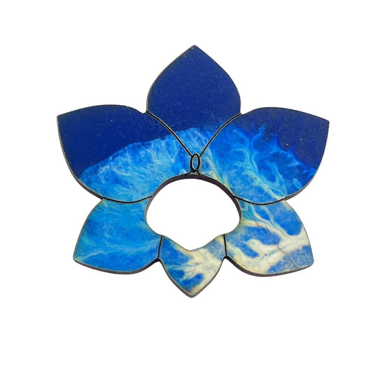 Orchid Glasses Brooch (8 Colors)