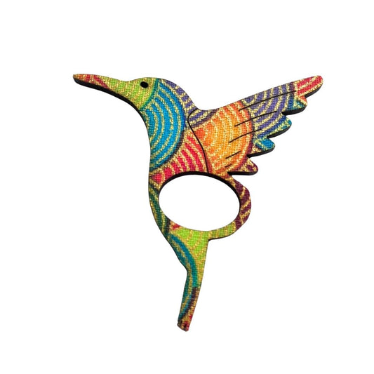 Hummingbird Glasses Brooch (8 Colors)