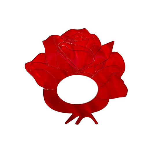 Rose Glasses Brooch (3 Colors)