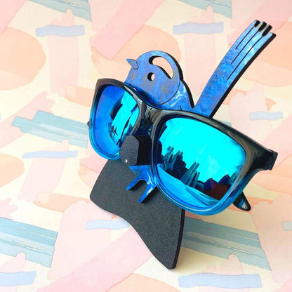 Blue Wren Glasses Stand