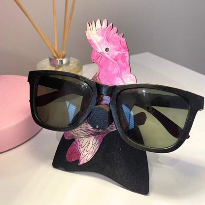 Pink Galah Glasses Stand