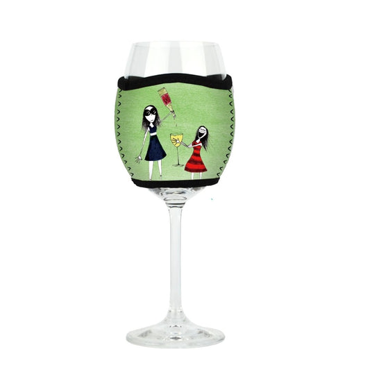 'I'll tell you when to stop' - Wine Glass Cooler