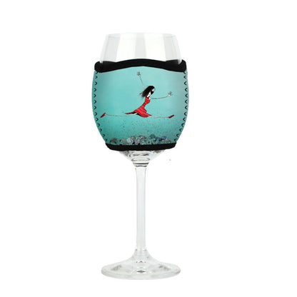 'Yes, we are gliding over the chaos with the greatest of ease' - Wine Glass Cooler