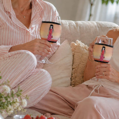'I just don't feel like being fabulous today' - Wine Glass Cooler
