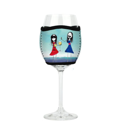 'Things I never say - no wine for me' - Wine Glass Cooler