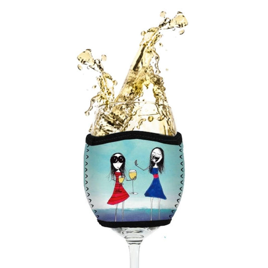 'Things I never say - no wine for me' - Wine Glass Cooler