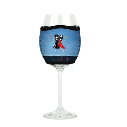 Yes, we are the cutest and funniest'- Wine Glass Cooler