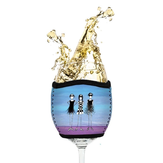 'Comment on our outfits, I dare you' - Wine Glass Cooler