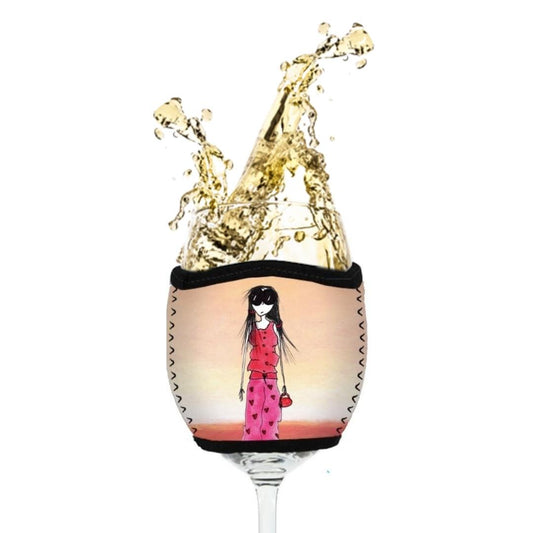 'I just don't feel like being fabulous today' - Wine Glass Cooler