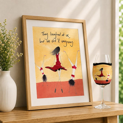 'They laughed at us but we did it anyway' - Wine Glass Cooler
