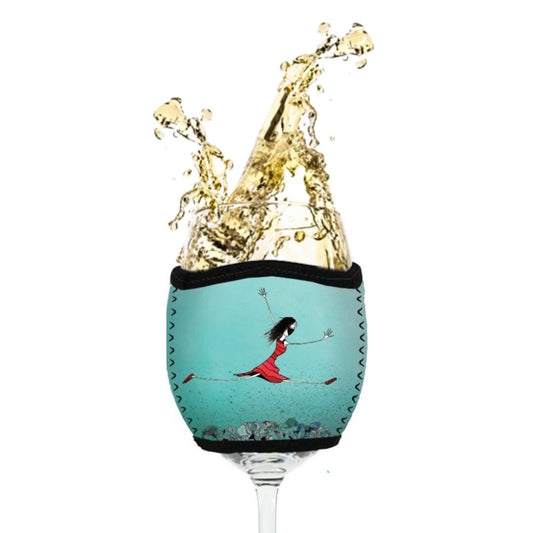 'Yes, we are gliding over the chaos with the greatest of ease' - Wine Glass Cooler