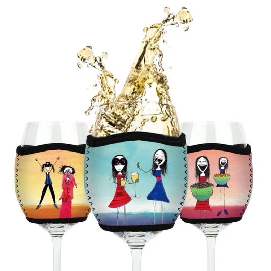 3 Pack Wine Glass Coolers - Things I never say...