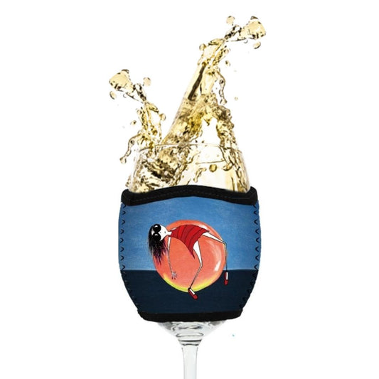 'We've run out of wine' - Wine Glass Cooler