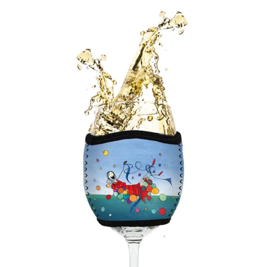 'Happy Birthday Sweet Thing'- Wine Glass Cooler