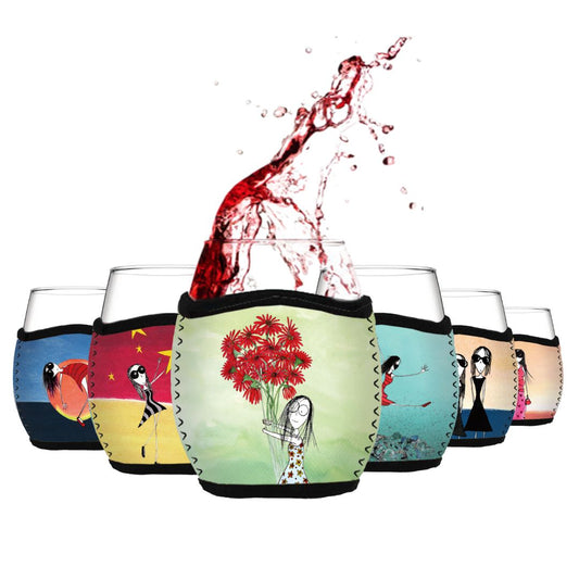 Stemless Glass Coolers - 6pk