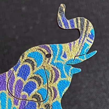 Elephant Scarf Pin (5 Colors)