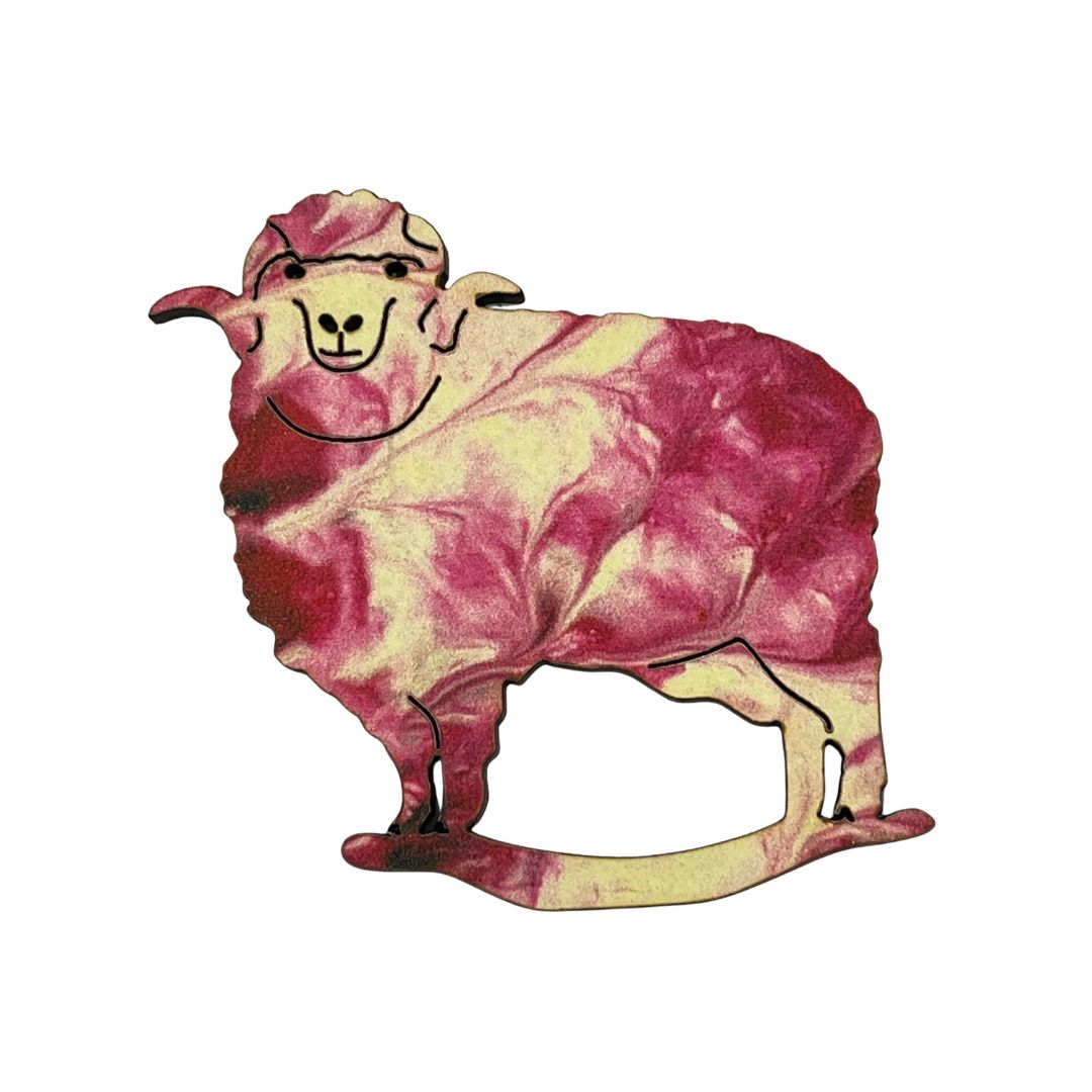 Ram Glasses Brooch (4 Colors)