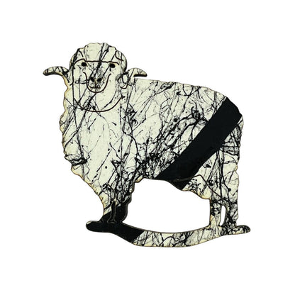 Ram Glasses Brooch (4 Colors)