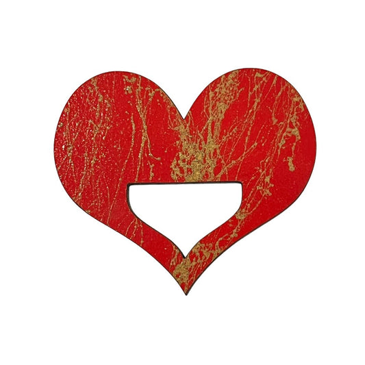 Heart Glasses Brooch (3 Colors)