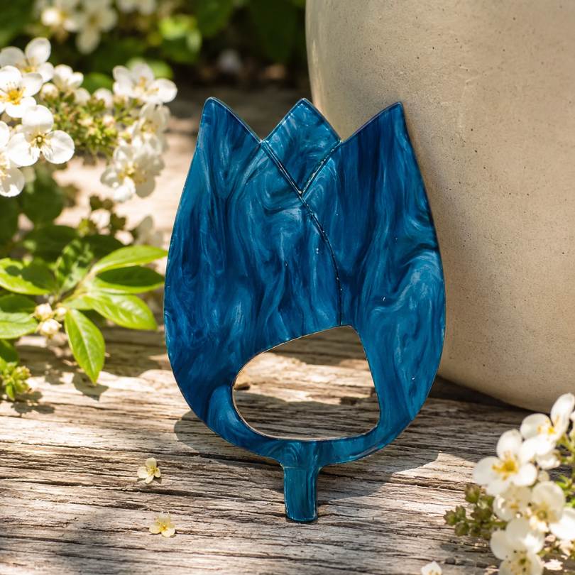 Tulip Glasses Brooch (8 Colors)