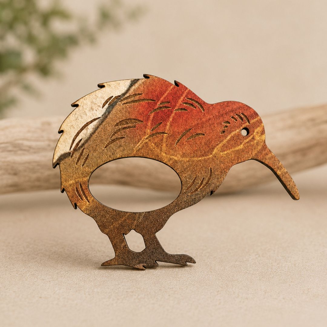 Kiwi Glasses Brooch (4 Colors)