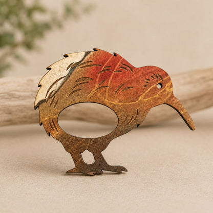 Kiwi Glasses Brooch (4 Colors)