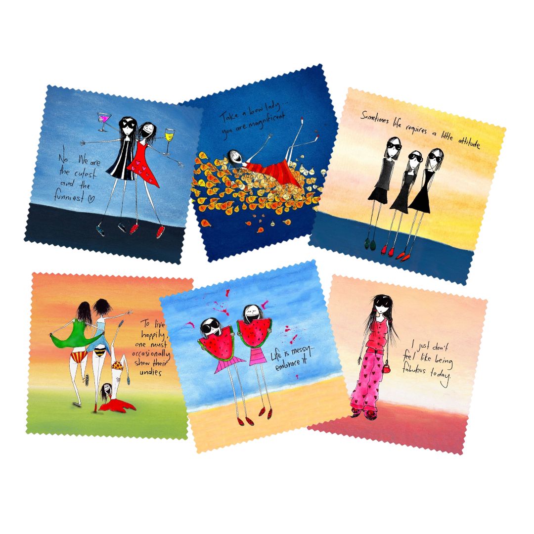 6 Pack - Lens Cloths