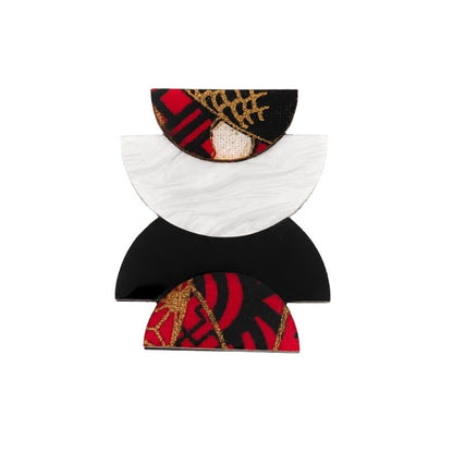 'Alma Stack' Magnetic Brooch