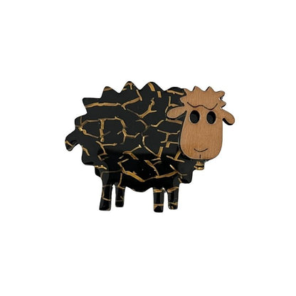 'Sheep' Magnetic Brooch