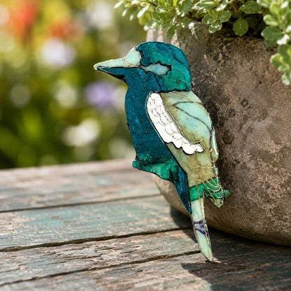 'Kookaburra' Magnetic Brooch