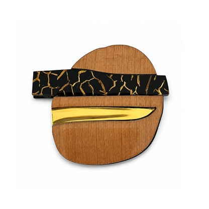 'Bridge' Magnetic Brooch