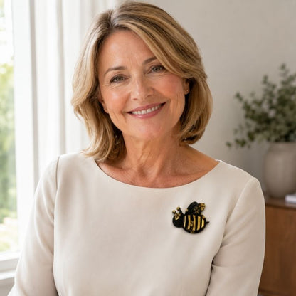 'Bee' Magnetic Brooch