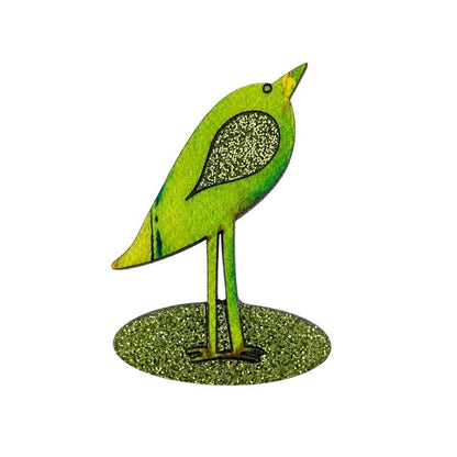 'Wading Bird' Magnetic Brooch