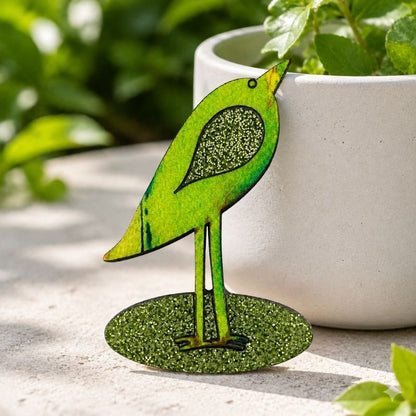 'Wading Bird' Magnetic Brooch