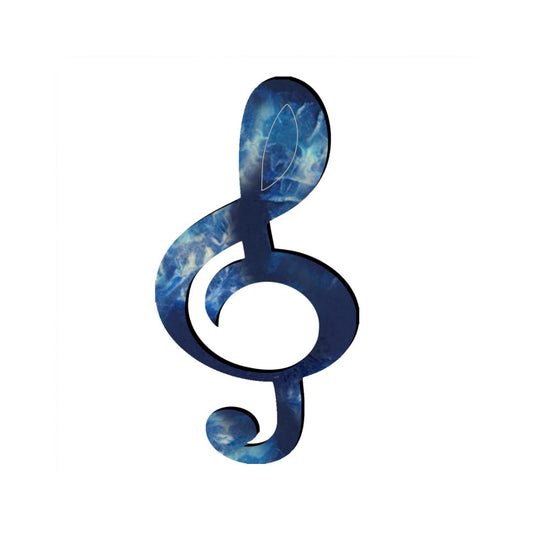 Treble Clef Glasses Brooch (7 Colors)