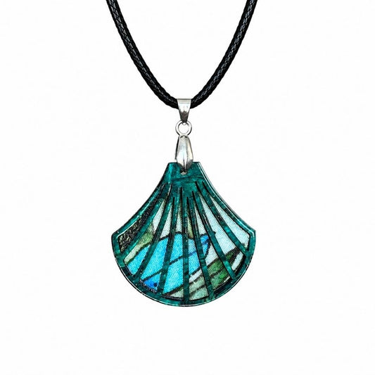 Turquoise 'Tilly' Pendant (FREE Brooch)