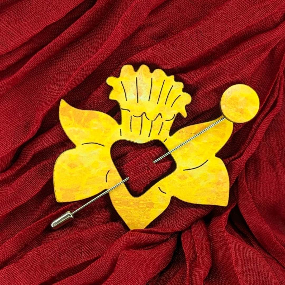 Daffodil Scarf Pin